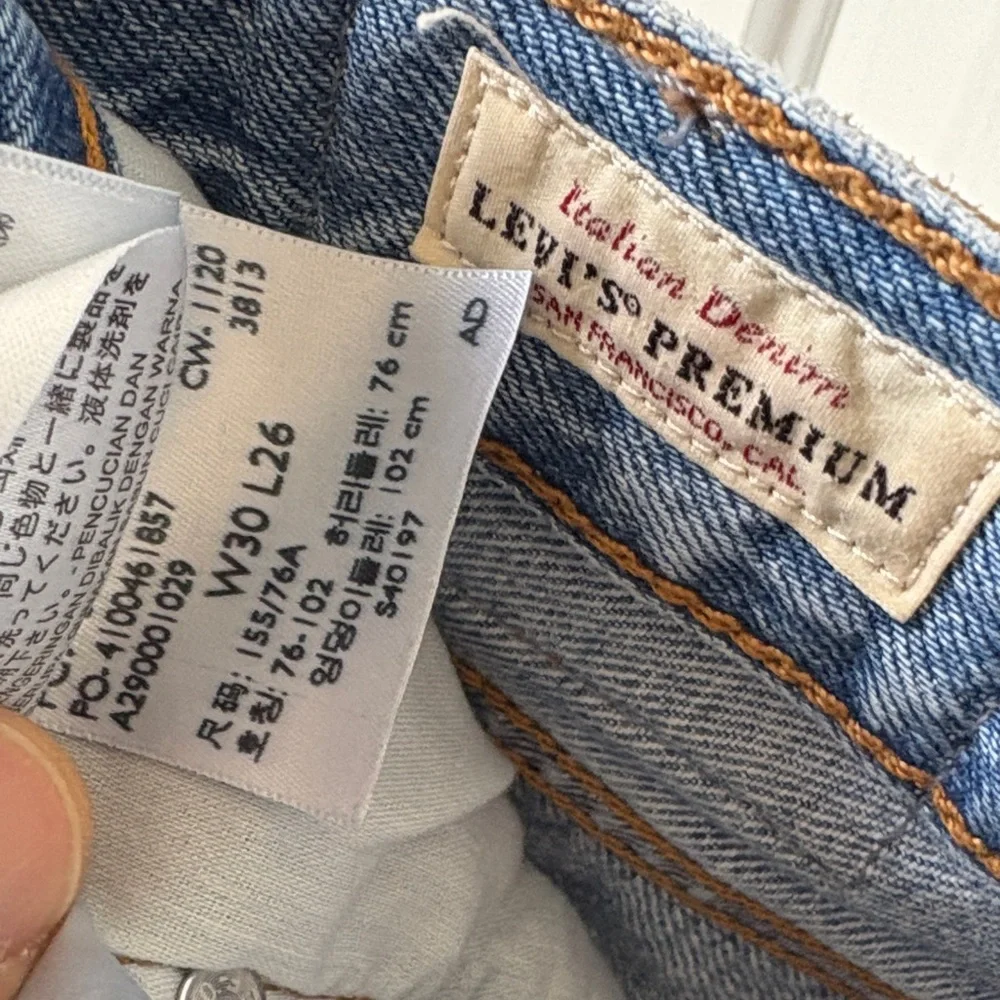 Levi's Big E Repro Classic‎ 501 Blue Straight Jeans